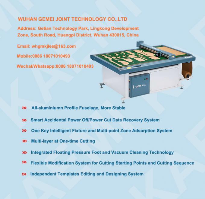 آلة حبر كاد قاطعة محاكاة لأكياس الأحذية الملابس النسيج ورقة نمط 1