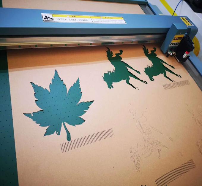 آلة حبر كاد قاطعة محاكاة لأكياس الأحذية الملابس النسيج ورقة نمط 4