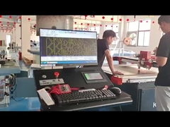 1625 الجلد رغوة CNC قطعة المنسوجات آلة مع قوة كبيرة سكين مستديرة